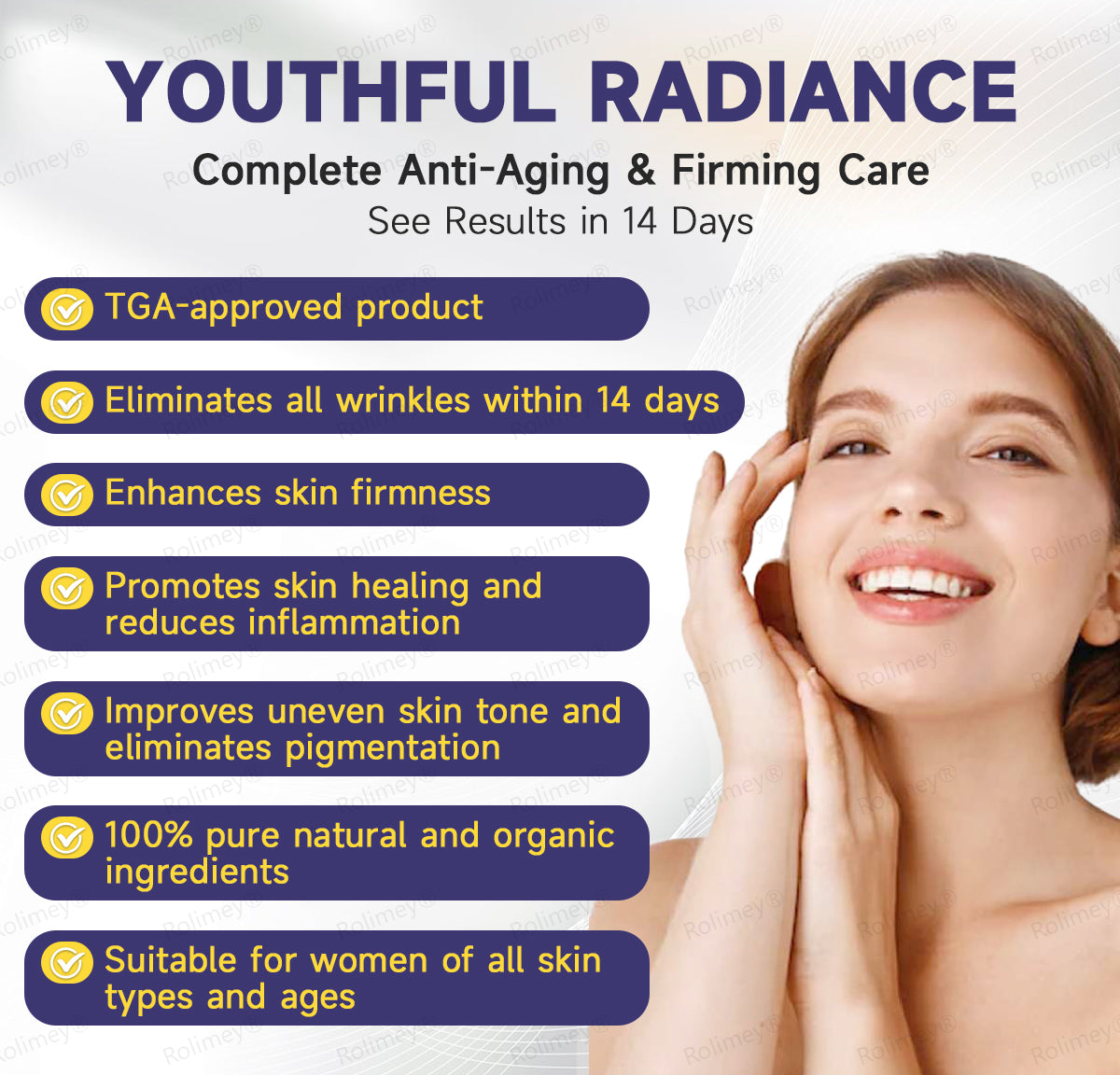 🌟🌟Made in Australia: Rolimey® Emu Oil Anti-Wrinkle Firming Cream (Dermatologist Recommended)