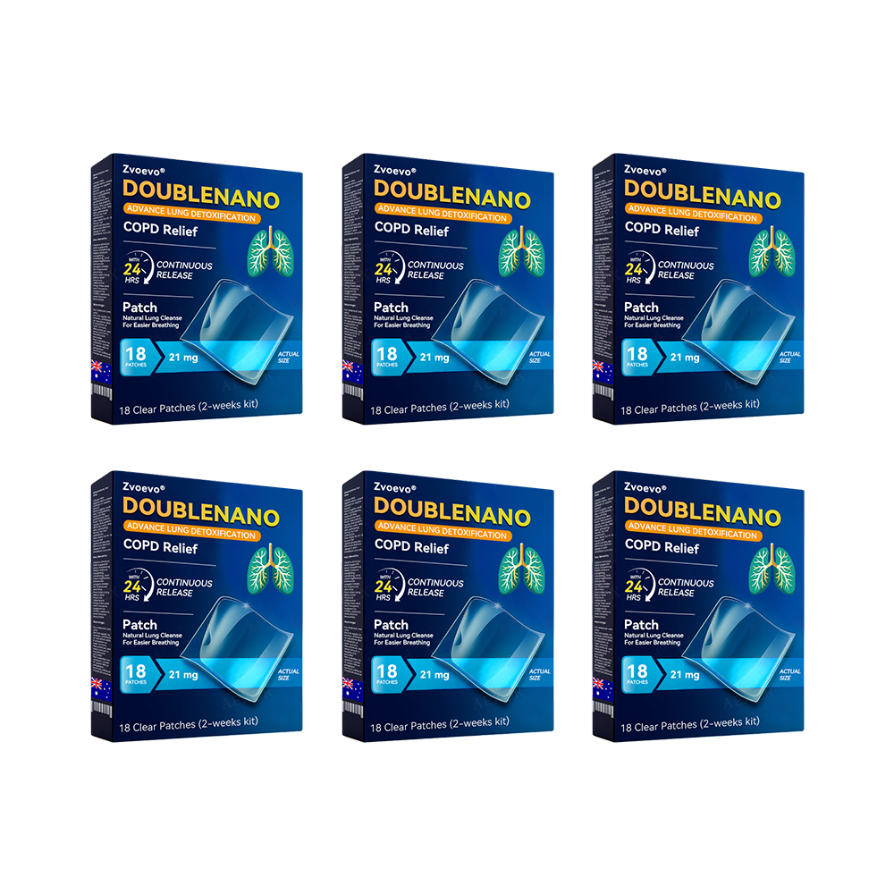 ✅🫁TGA Approved|Zvoevo® DoubleNano COPD Relief Patch (💝 Cough, wheezing, shortness of breath, sputum, stuffy nose, bronchitis, bronchitis, allergy symptoms, lung discomfort🫁)