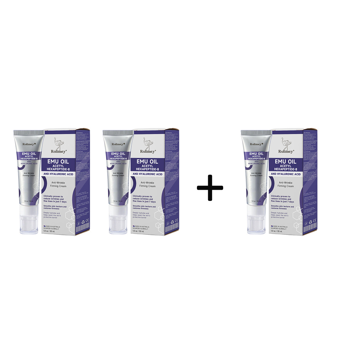 🌟Made in Australia: Rolimey® Emu Oil Anti-Wrinkle Firming Cream (Dermatologist Recommended)