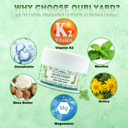 (Made in the Australia)🏅Final 3 Hours: 60% OFF 𝐎𝐟𝐟𝐢𝐜𝐢𝐚𝐥 𝐒𝐭𝐨𝐫𝐞: 𝐎𝐮𝐫𝐥𝐲𝐚𝐫𝐝® Mint Pain Relief Cream (Treatment for arthritis, neuropathyy, rheumatic diseases, muscle spasms, twitches and sports injuries)