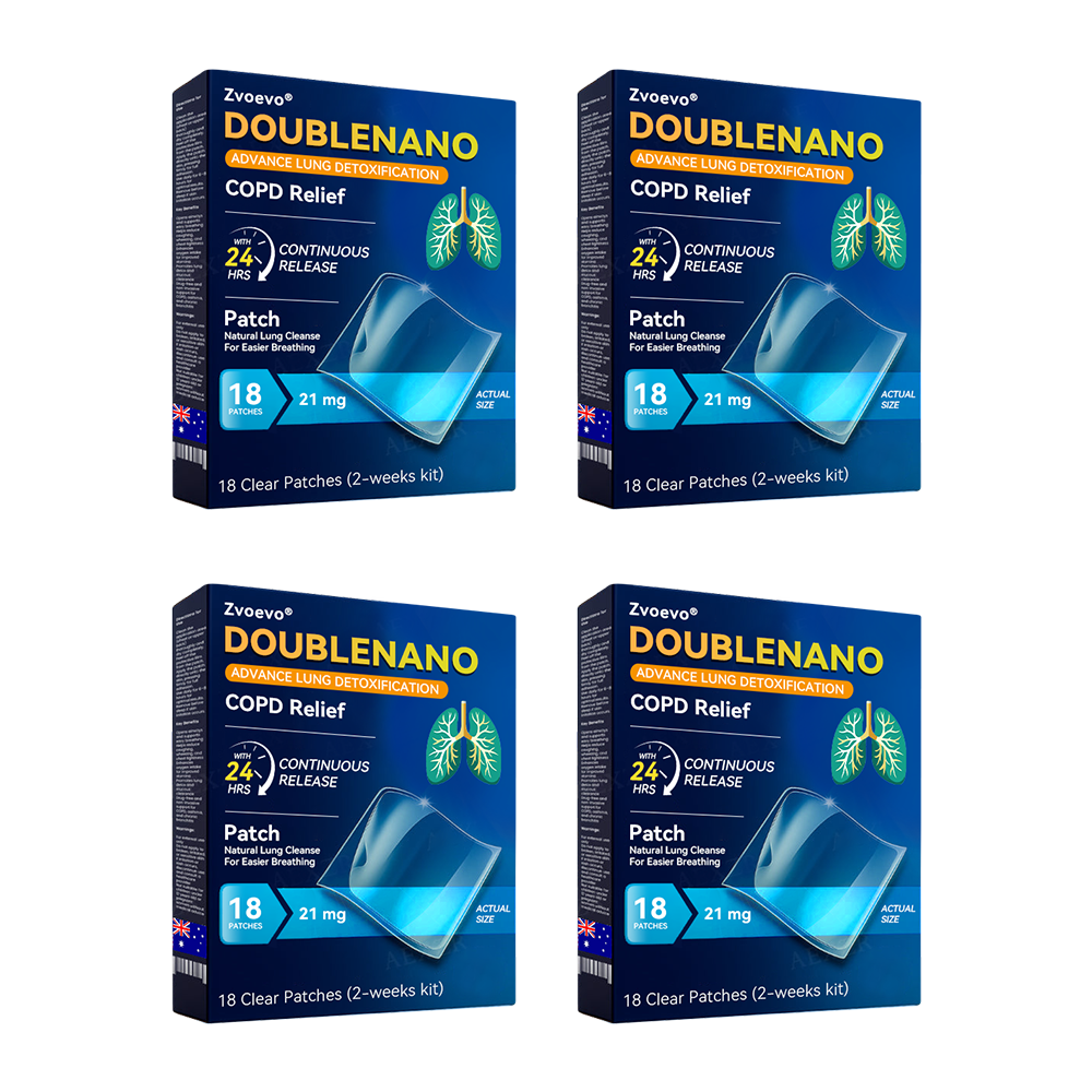 ✅TGA Approved|Zvoevo® DoubleNano COPD Relief Patch (💝 Cough, wheezing, shortness of breath, sputum, stuffy nose, bronchitis, bronchitis, allergy symptoms, lung discomfort🫁)