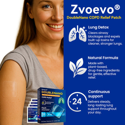 🌿🌿TGA Approved:🔥 Hot Sale - Limited Stocks 🌿 Zvoevo® DoubleNano COPD Relief Patch 🔥50% OFF🔥
