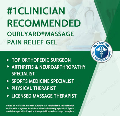 🦵Ourlyard® Advanced Magnesium & Emu Oil Massage Pain Relief Gel (🏅The Ultimate Solution for Muscle Aches, Arthritis, Joint Pain, Nerve Pain, Inflammation, and Stiffness) – Made in Australia