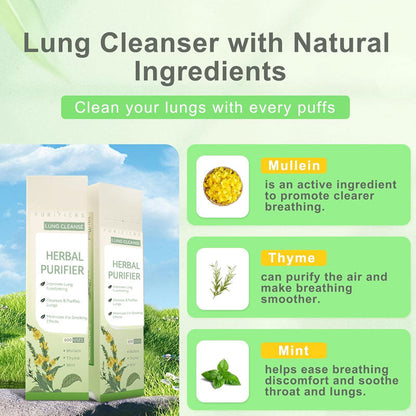 🏅【Upgraded 600-Puff】Furzero®  Mullein Relaxation Stick – Soothes Lungs, Detoxifies, Freshens Breath