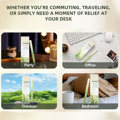 🏅【Upgraded 600-Puff】Furzero®  Mullein Relaxation Stick – Soothes Lungs, Detoxifies, Freshens Breath